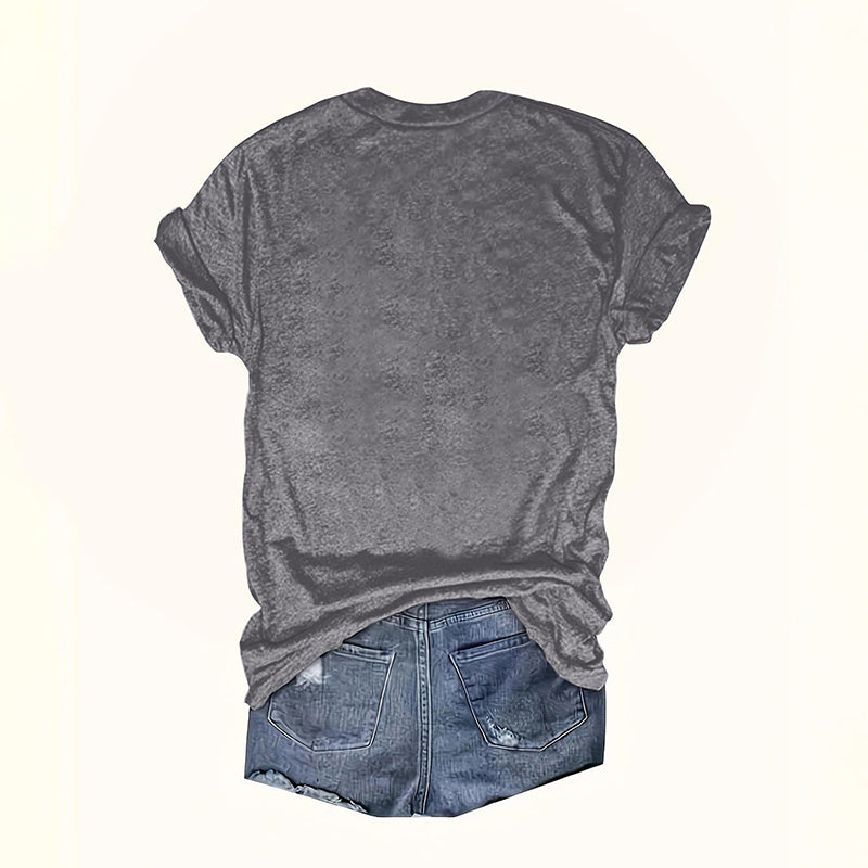 3-Pack Women's Basic V-Neck Tees Set Summer Soild Color Short Sleeve T-Shirts