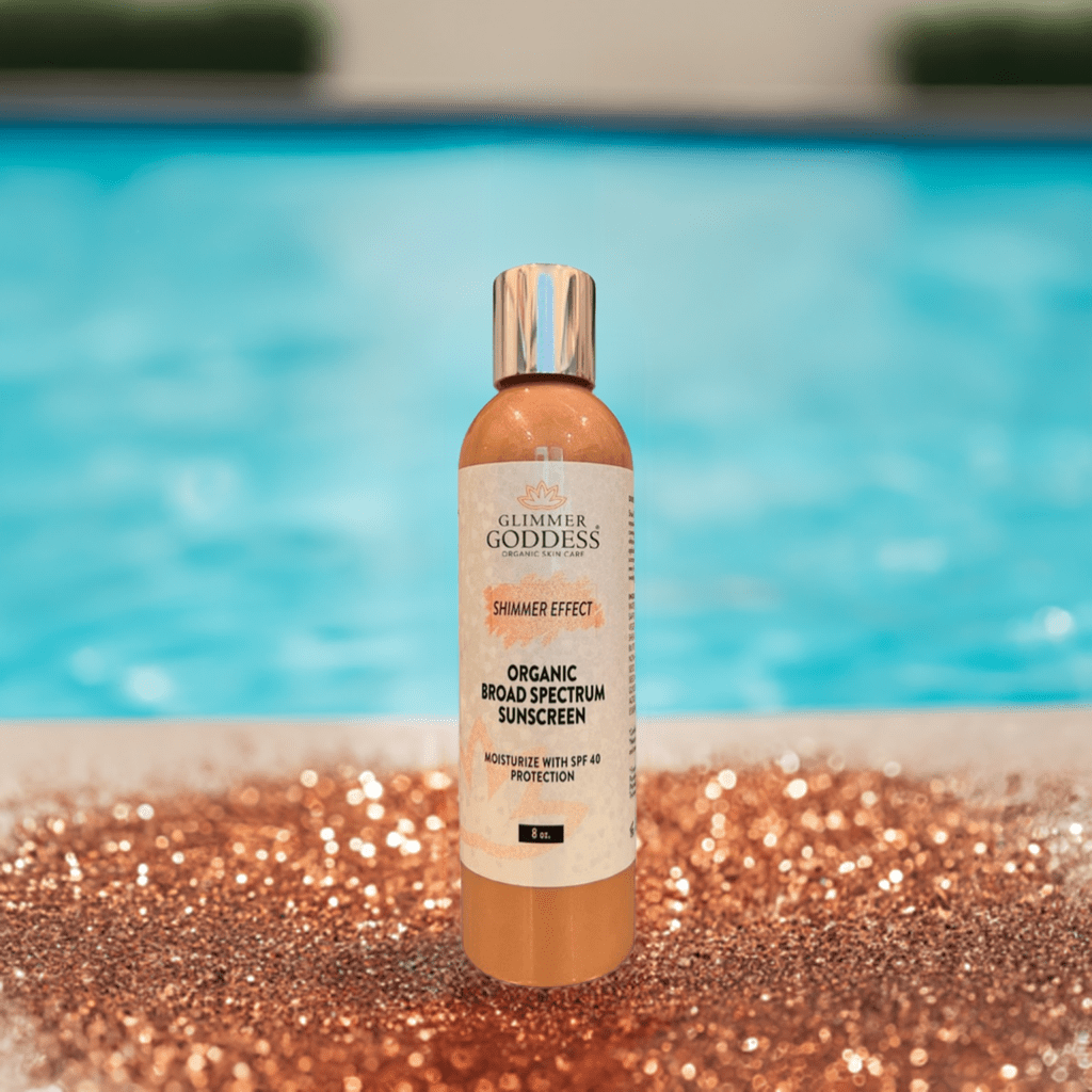 Goddess Glow Shimmer Suntan Lotion SPF 40 - Reef-Safe Radiance