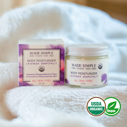 Lavender Grapefruit Moisturizer - Certified Organic, Vegan & Cruelty-free-0