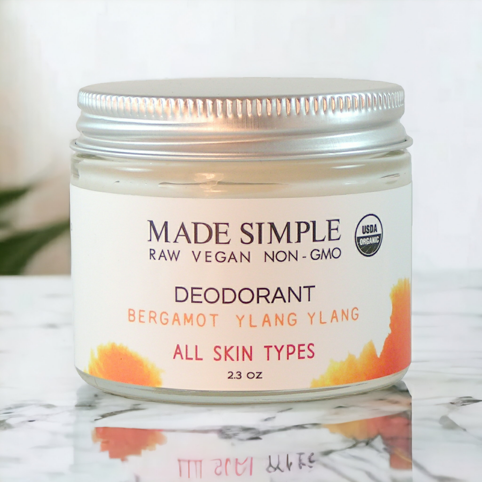 Bergamot Ylang Ylang Deodorant - Certified Organic, Vegan & Cruelty-free-3